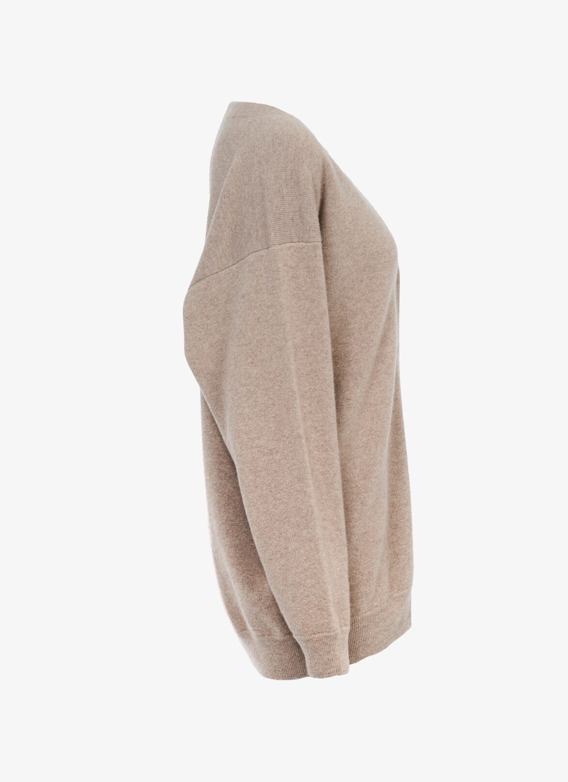 Cashmere cardigan ALAÏA BEIGE CHINE CASHMERE CARDIGAN